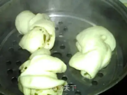 Make Milk onion rolls step 13