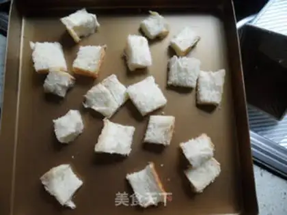 Make Bread pudding step 1