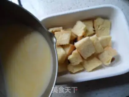 Make Bread pudding step 12