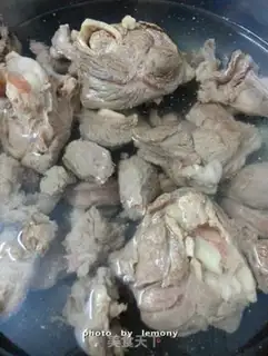 Make Scorch lamb radish soup step 2