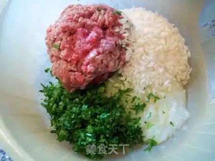 Make A boiled beefball step 1