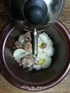 Make Scorch lamb radish soup step 6