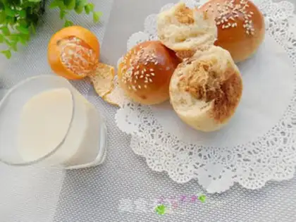 Make Meat pine buns step 15