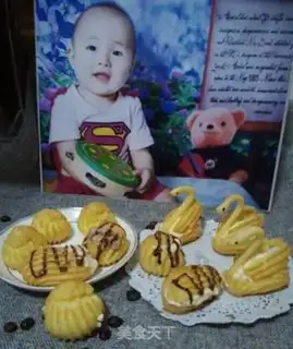 Make Swan puff step 25