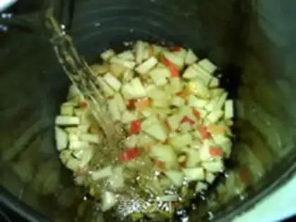 Make Lily apple soy step 8