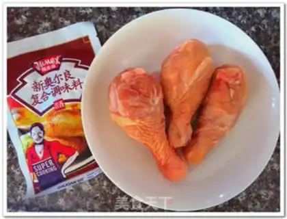 Make Chicken-legged rice step 1