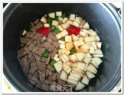 Make Chicken-legged rice step 3