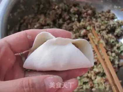 Make The cabbage dumplings step 10