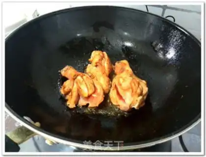 Make Chicken-legged rice step 4