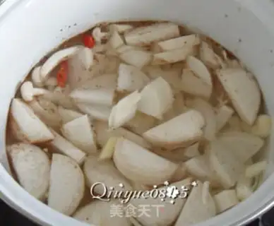 Make The radish soup step 6
