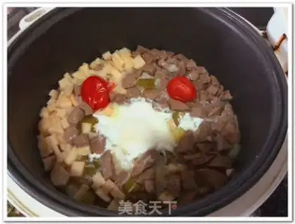 Make Chicken-legged rice step 5
