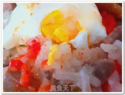 Make Chicken-legged rice step 7