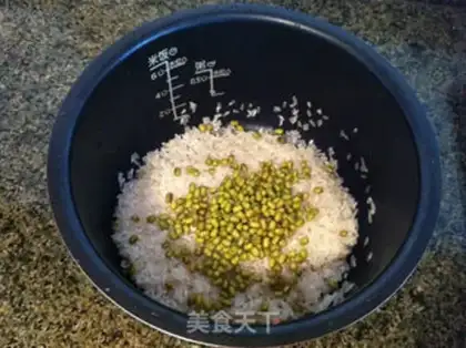 Make Green bean purple rice step 5
