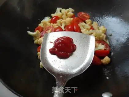 Make Holy fruit and broccoli step 6