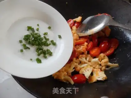 Make Holy fruit and broccoli step 7