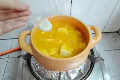 Make Crab butter tofu step 8