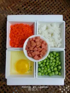 Make Yangzhou fried rice step 0