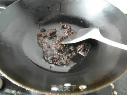 Make Bean radish step 1