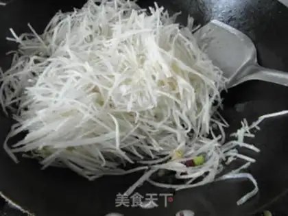 Make Bean radish step 3
