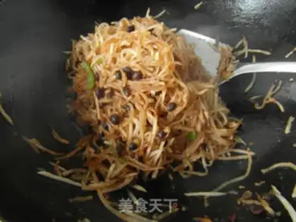 Make Bean radish step 4