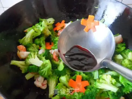 Make Shrimp broccoli step 8