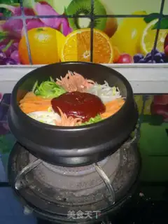 Make Rock pan rice step 4