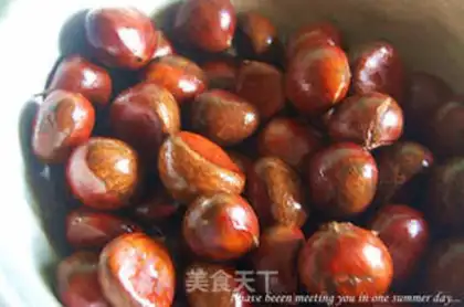 Make Chestnut butter sauce step 0