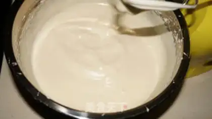 Make Cranberry sponge cake step 5