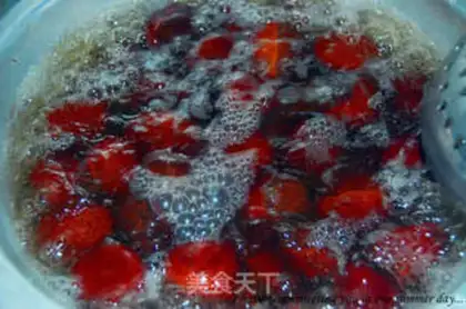 Make Chestnut butter sauce step 1