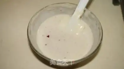 Make Cranberry sponge cake step 8