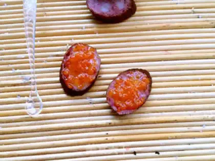Make Cheese jam and red sausage step 4
