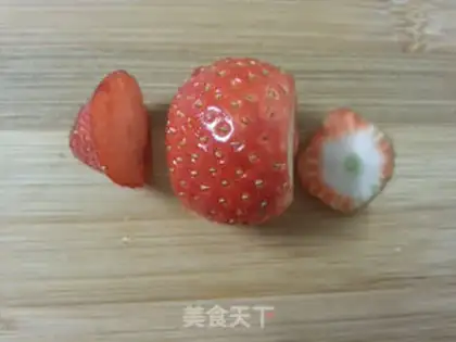 Make ♪ Christmas snowman strawberry ♪ step 21