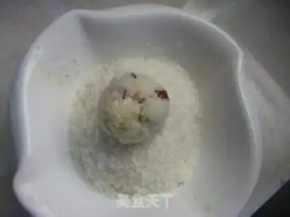 Make Cranberry coconut ball step 8