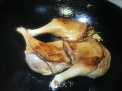 Make Five fragrance duck leg step 1