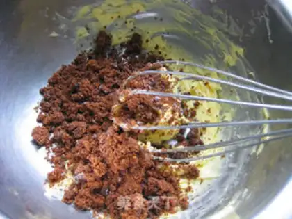 Make Red sugar almond cookies step 1