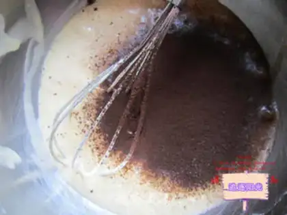 Make Zebra Zephyr cake step 5