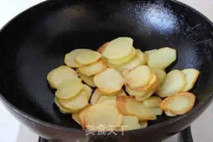 Make Barbecue potato chips step 2