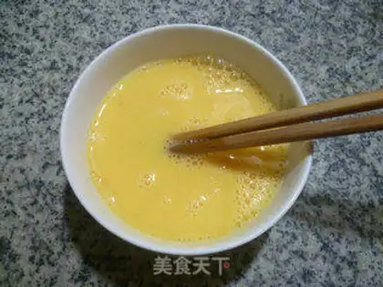 Make Precious mushroom fried eggs step 4