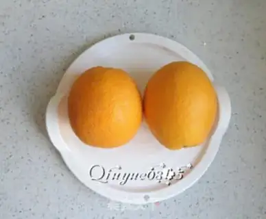 Make Honey Orange Tea step 1