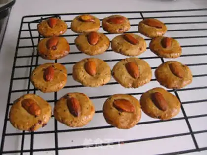 Make Red sugar almond cookies step 9