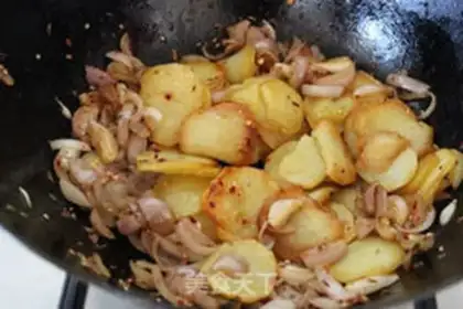 Make Barbecue potato chips step 4