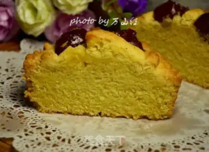 Make A golden orange cake step 10