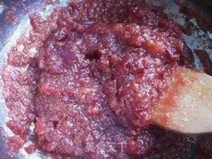 Make A simple mountain cake step 6