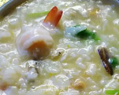 Make Zachian sea congee step 0