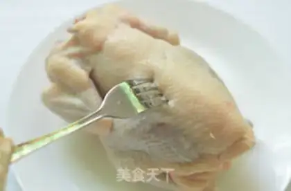 Make The whole chicken with lemon step 1