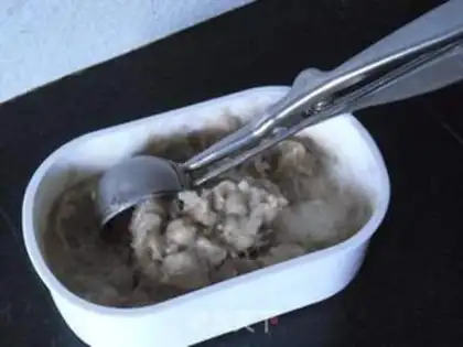 Make Banana ice cream step 5