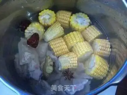 Make Corn melon steak step 2