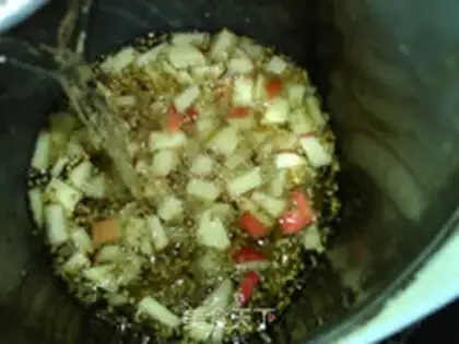 Make Sesame apple soy step 7