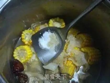 Make Corn melon steak step 4
