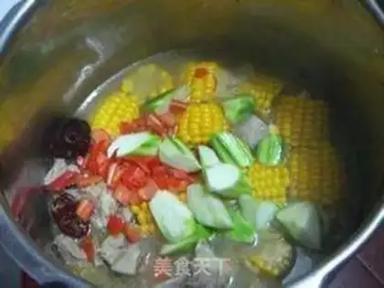 Make Corn melon steak step 6